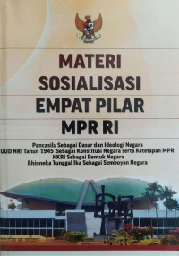 Image of Materi Sosialisasi Empat Pilar MPR RI