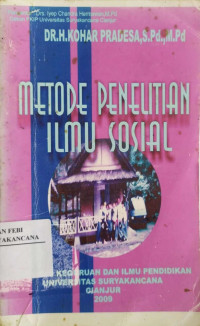 Image of Metode Penelitian Ilmu Sosial