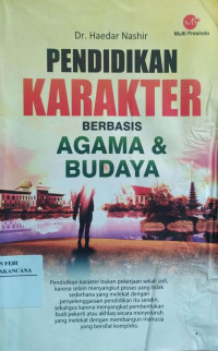 Image of Pendidikan Karakter Berbasis Agama dan Budaya