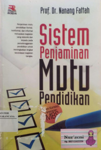 Image of Sistem Penjaminan Mutu Pendidikan