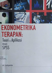 Image of Ekonometrika Terapan : Teori Dan Aplikasi Dengan SPSS