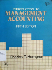 Image of Introduction To Management Accounting