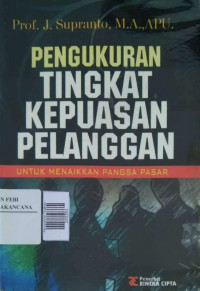 Image of Penggukuran Tingkatan Kepuasan Pelanggan